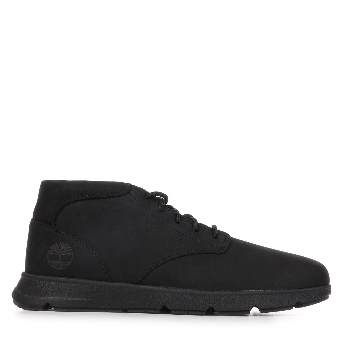 Baskets Parker Street Mid Lace Sneaker blackout nubuck, TIMBERLAND