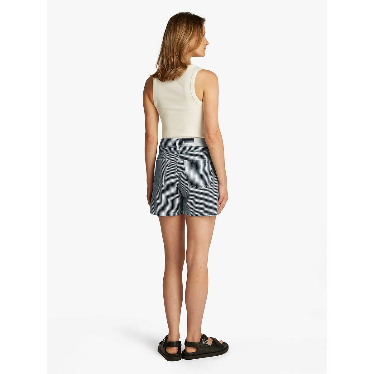 Short denim rayé  rayé bleu, TOMMY HILFIGER
