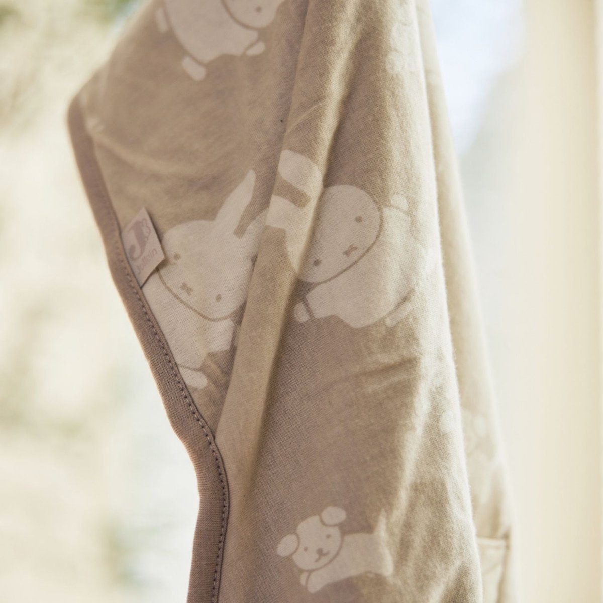 Couverture nomade Teddy Bear beige, blanc, JOLLEIN