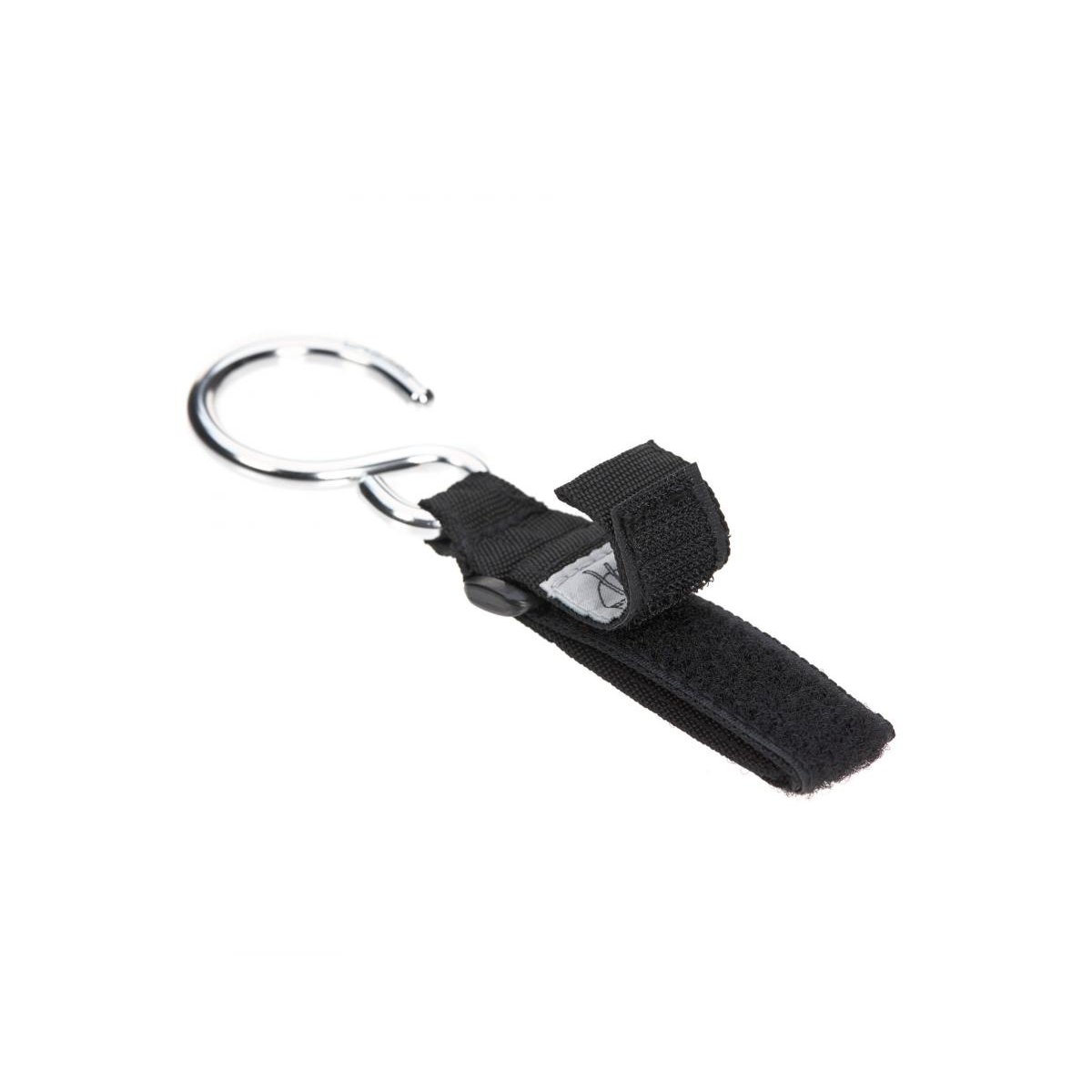 CAS Crochets attache Buggy métal 2 pcs. noir, LASSIG