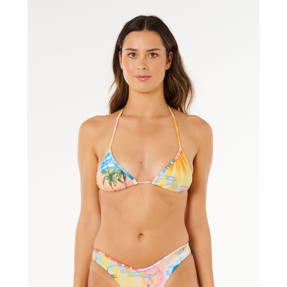 Haut de maillot de bain triangle coulissant Hotel Malibu multiple, RIP CURL
