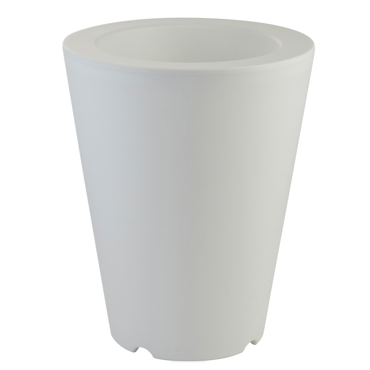 Lodi Outdoor Solar LED Flower Pot white, SO'HOME