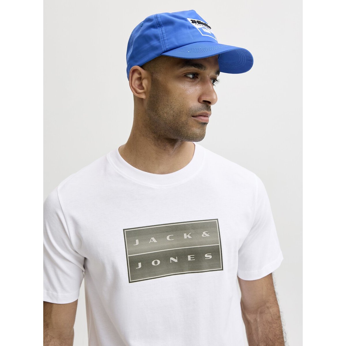 T-shirt de mangas curtas branco, JACK & JONES