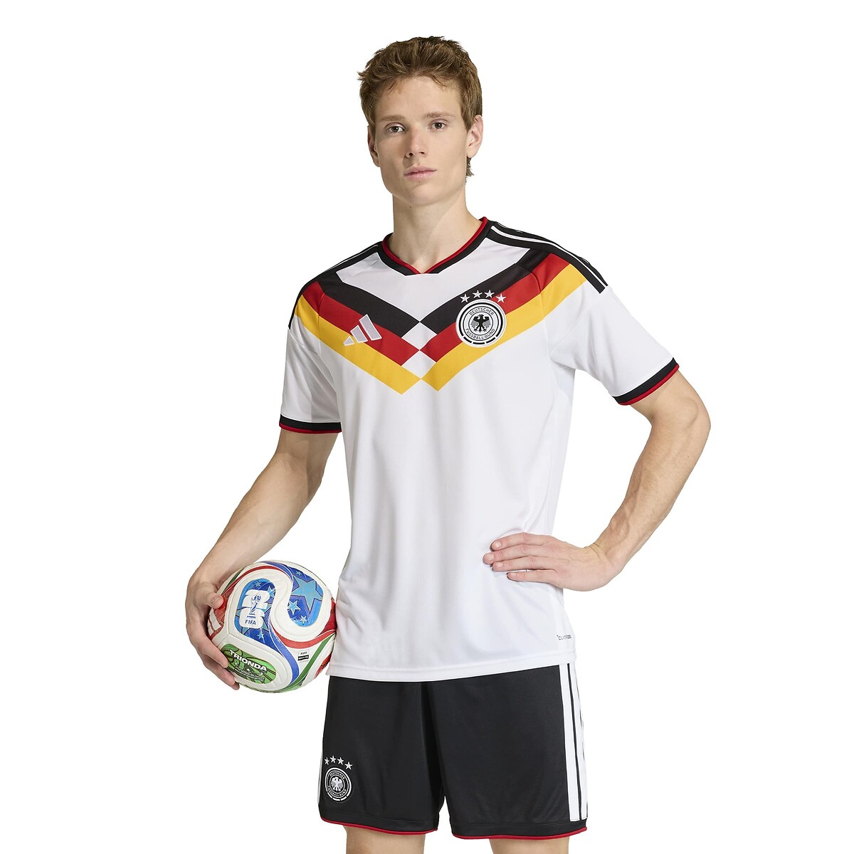  Maillot replica Home Allemagne, Coupe du monde 2026 blanc, adidas Performance