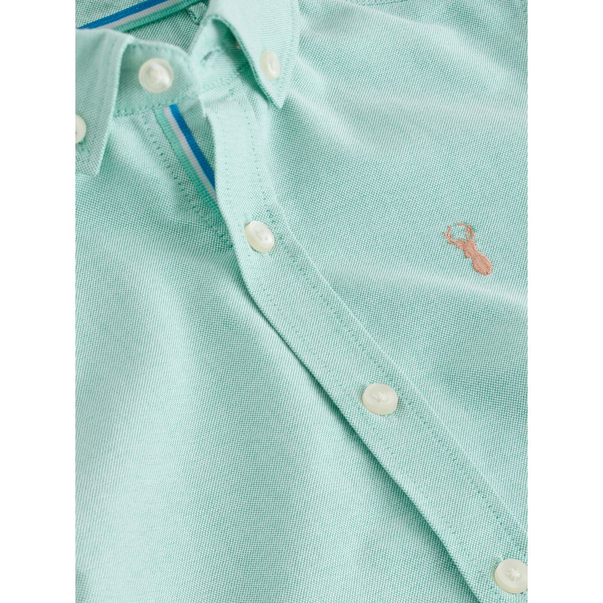 Chemise oxford premium à manches courtes vert menthe, NEXT
