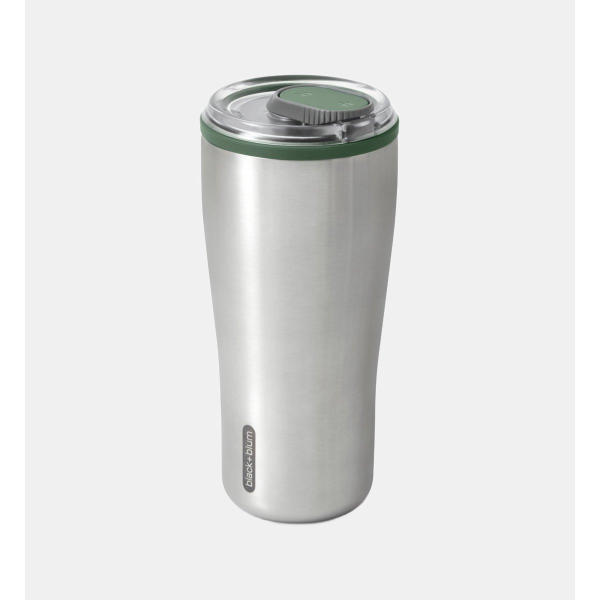 Mug de voyage tumbler gris et vert, BLACK + BLUM