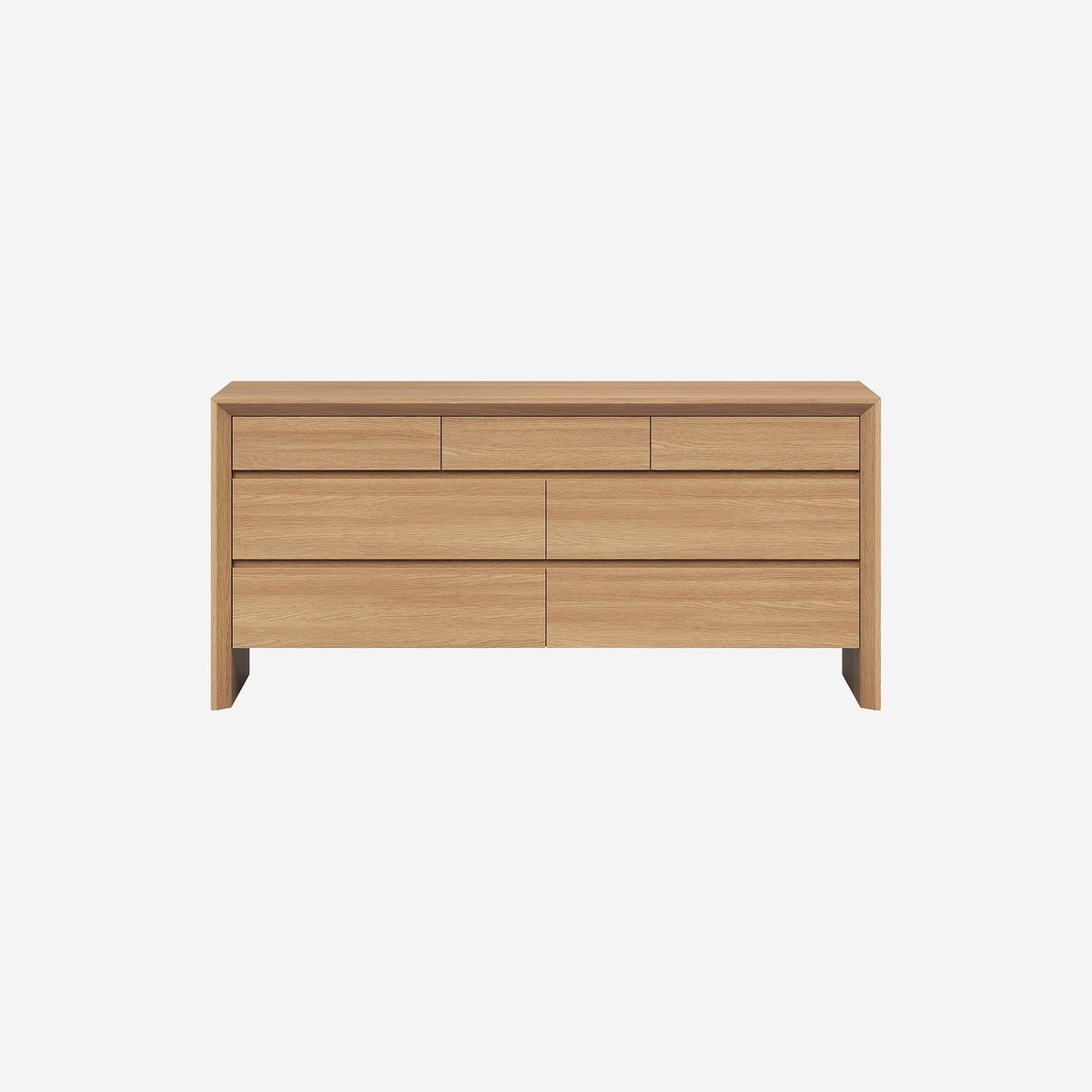 Commode chêne RAFAEL naturel clair, HABITAT
