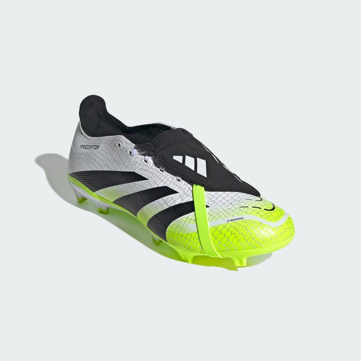 Chaussure Predator Languette Rabattable Terrain Souple / Multi-Surfaces Chaussure Predator Languette Rabattable Terrain Souple / Multi-Surfaces cloud white / core black / lucid lemon, adidas Performance