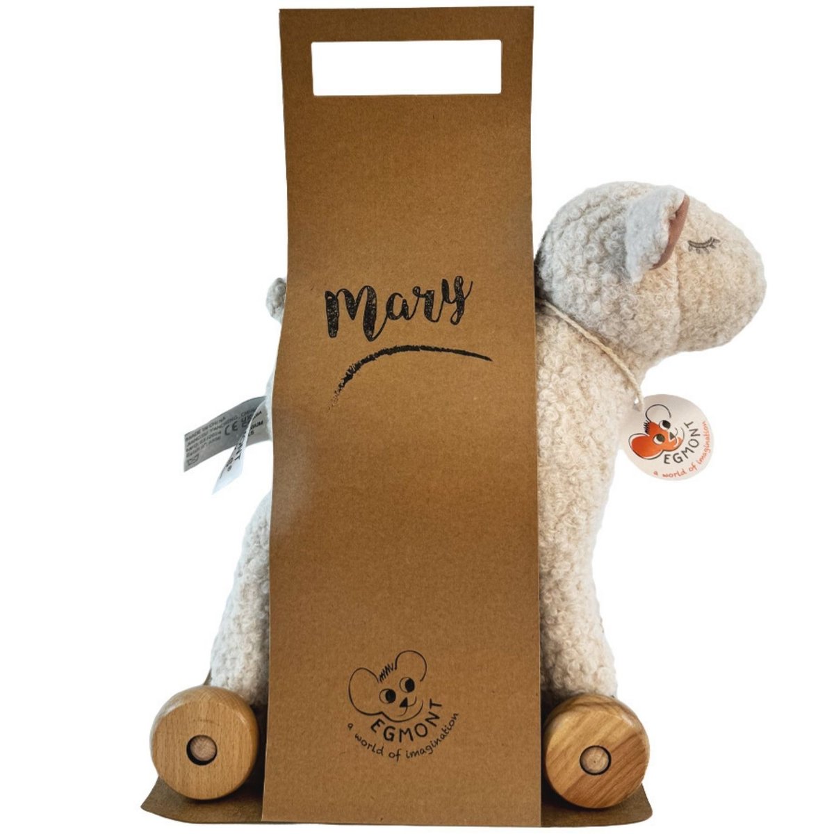 Jouet à tirer beige, EGMONT TOYS