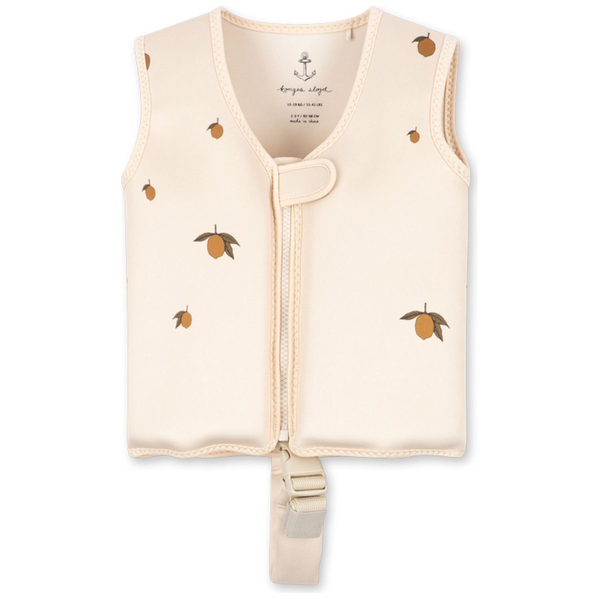 Gilet de natation couleur unique, KONGES SLOJD