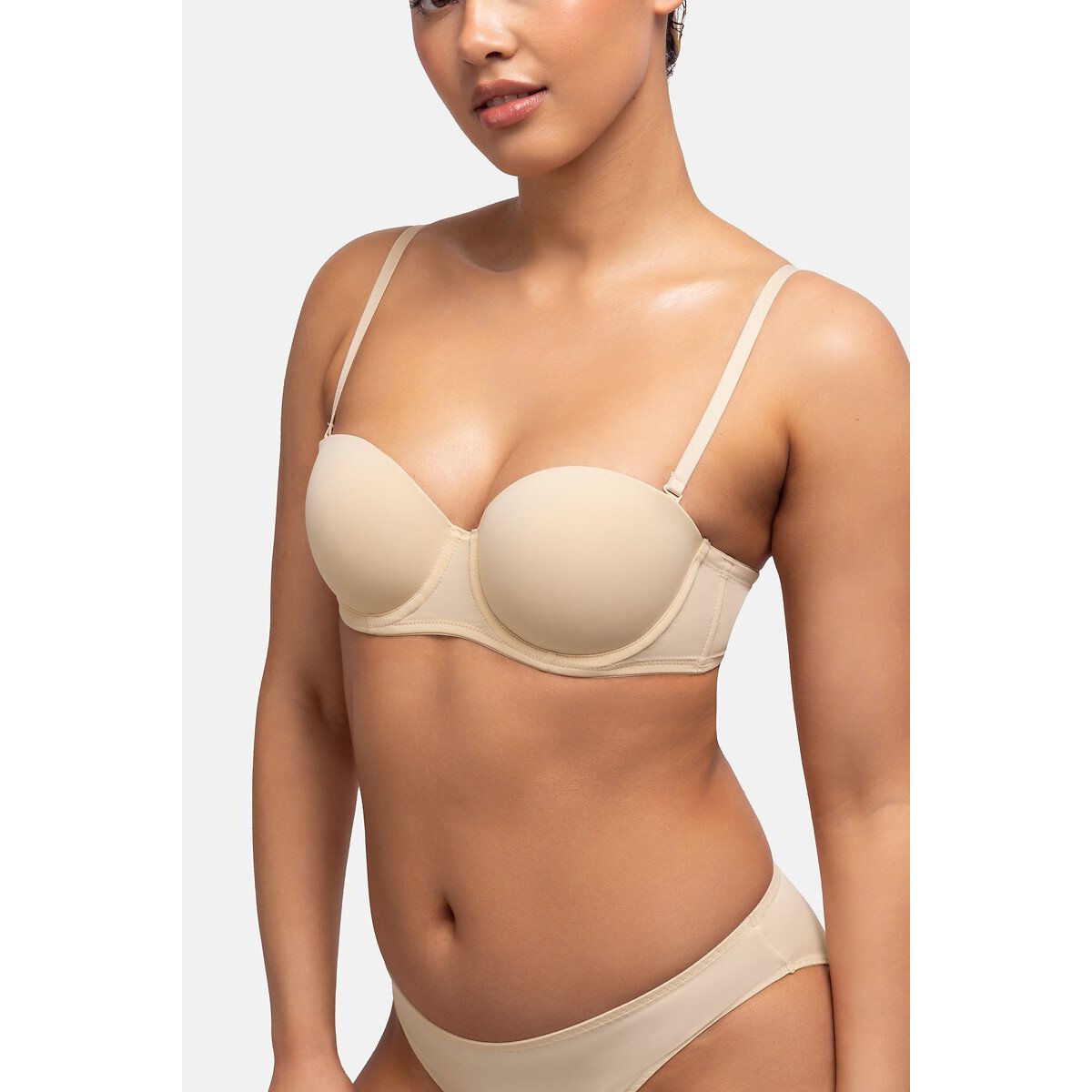 Soutien-gorge bandeau MICHELLE beige, DORINA