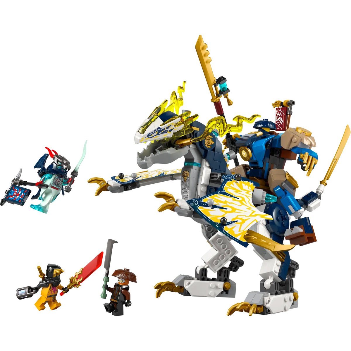 LEGO NINJAGO - Robot Dragonnier de Rogue - 71843 : Aventure Épique pour Enfants multicolore, LEGO