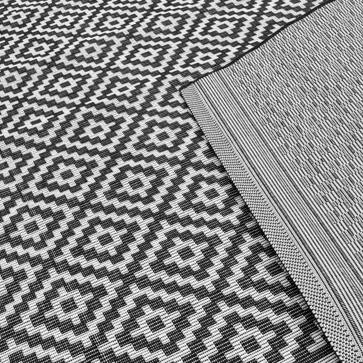 Tapis de couloir intérieur extérieur LOBBY gris, NOVATREND