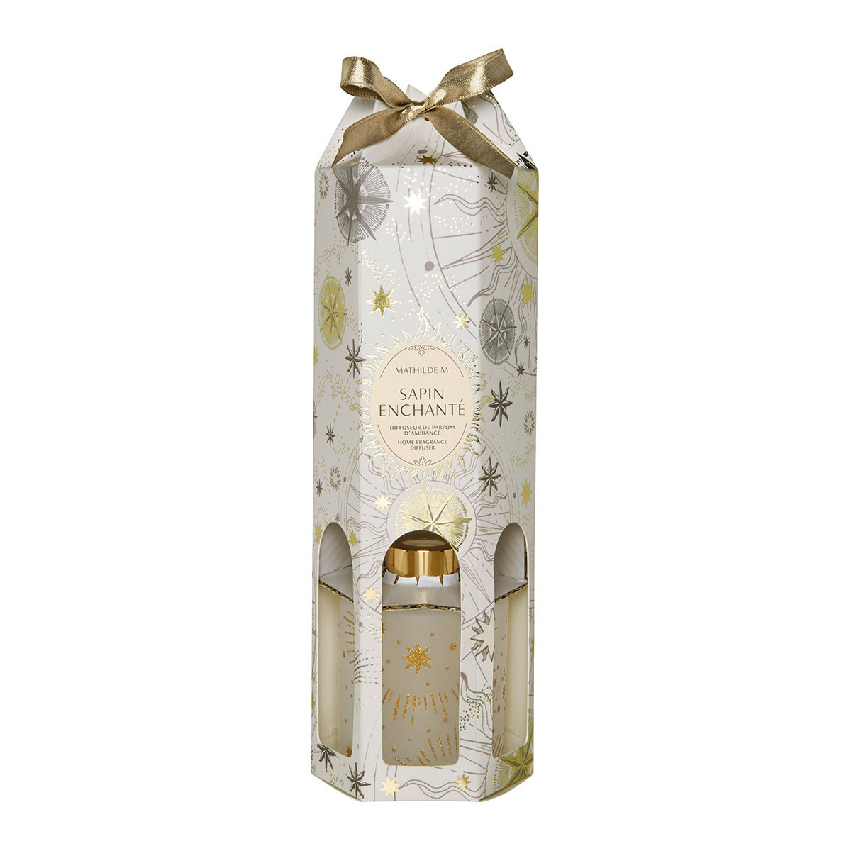 Diffuseur de parfum d'ambiance Sapin Enchanté blanc, MATHILDE M