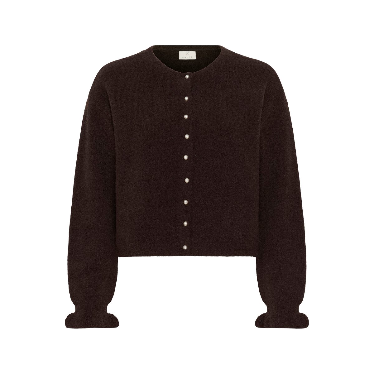 Cardigan à tricot marron  black coffee, KAFFE