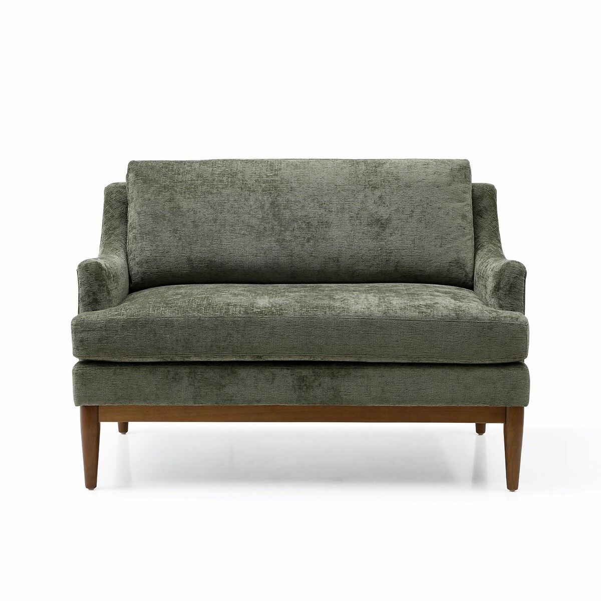 Bexley Chenille 2 Seater Accent Sofa olive, SO'HOME