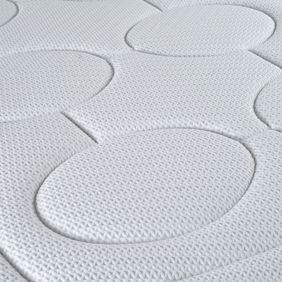 Set materasso Conquérant e rete tissé gris fumé, BULTEX