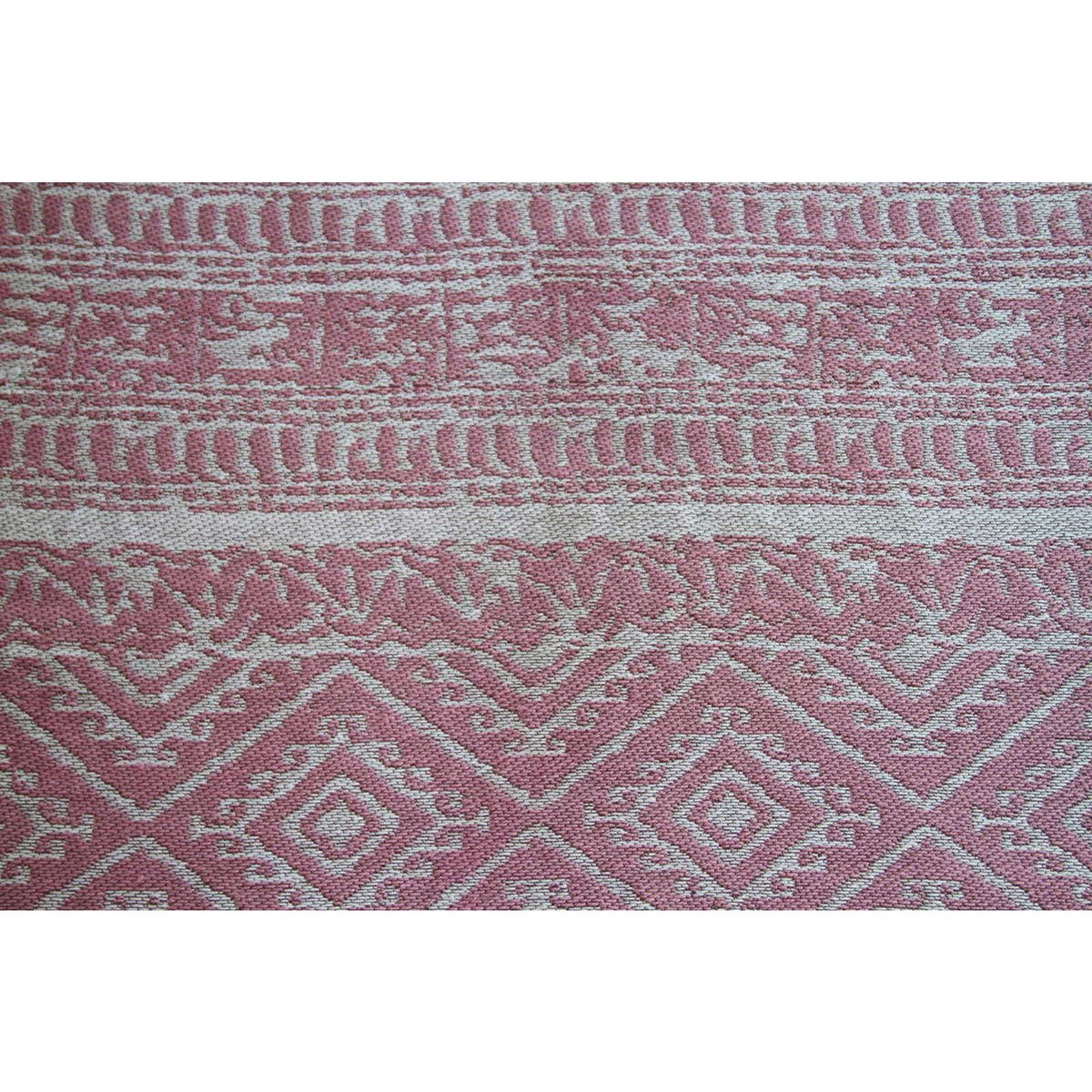 Tapis extérieur fait main, ENSOLEILLE rose, ARTE ESPINA