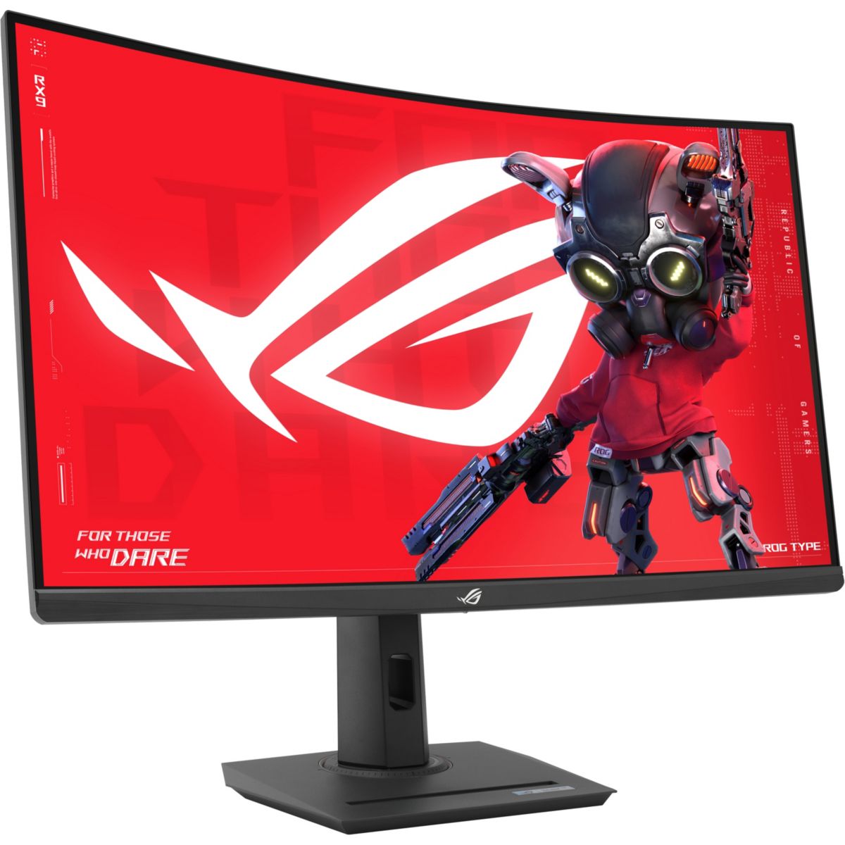Ecran PC Gamer ROG XG32WCMS 32" Incurvé 1500R QHD 280Hz Fast VA HDR 400 HDMI 2.1 Adaptive-Sync couleur unique, ASUS