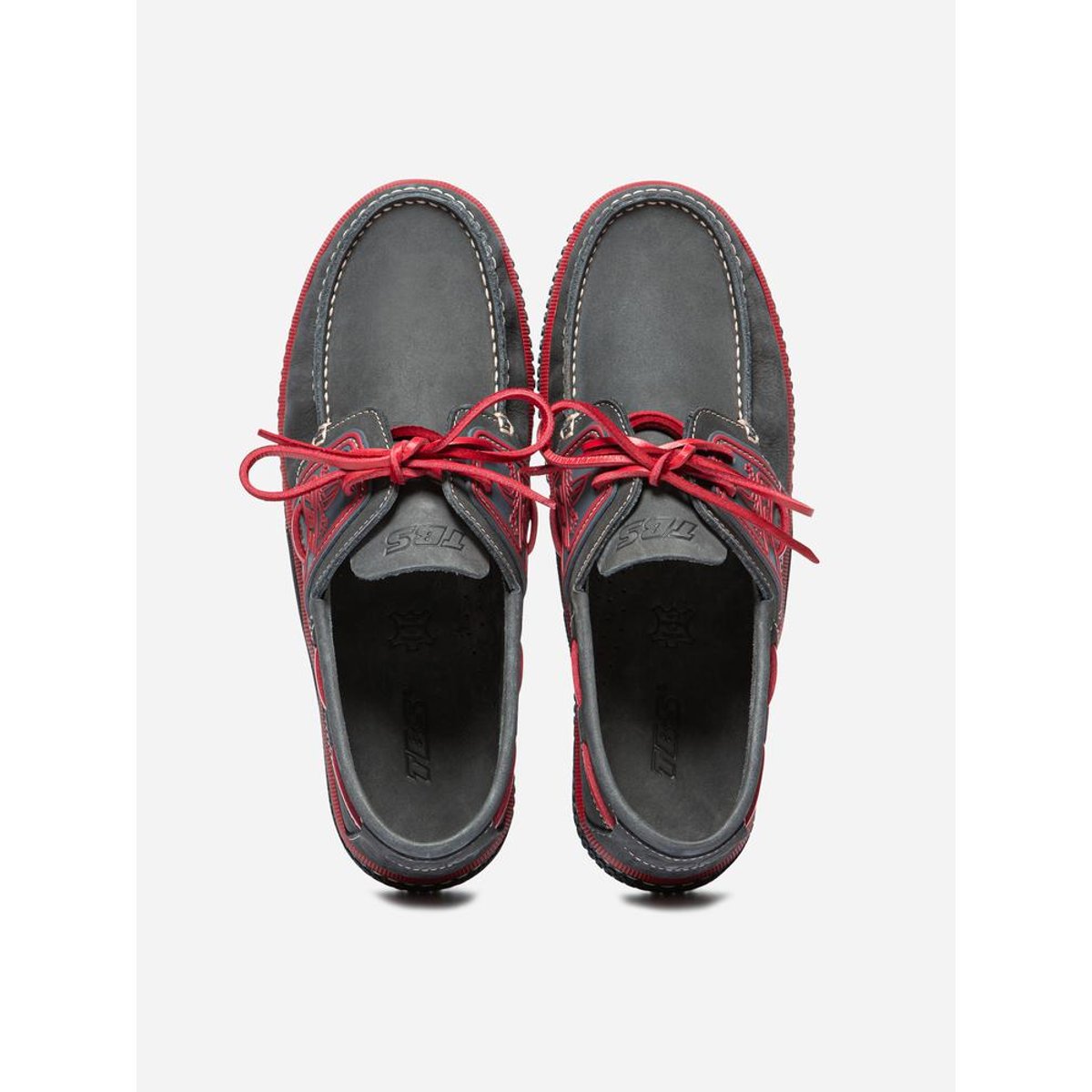 Chaussures bateau GLOBEK encre, TBS