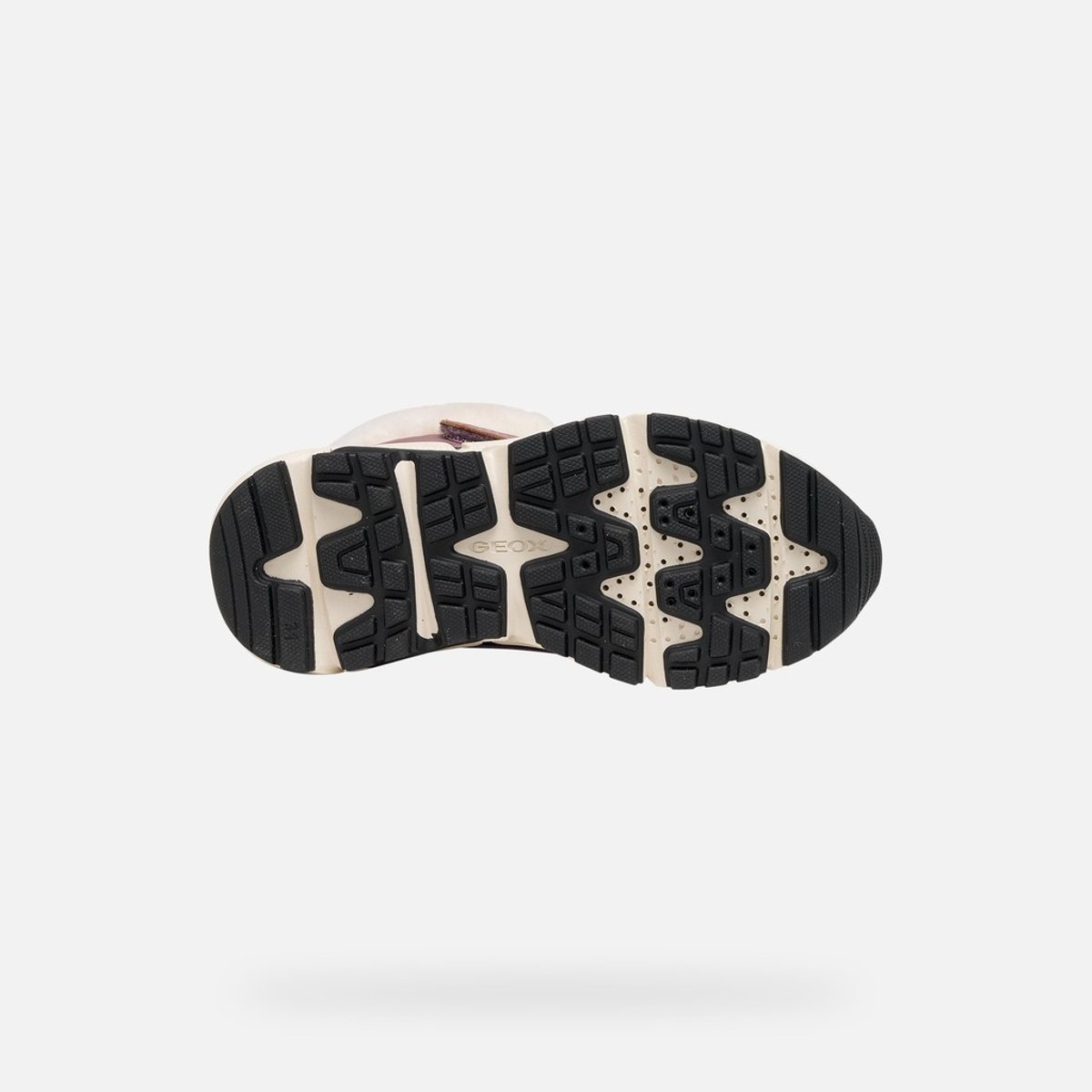 Bottines J FLEXYPER PLUS B ABX rose foncé/noir, GEOX