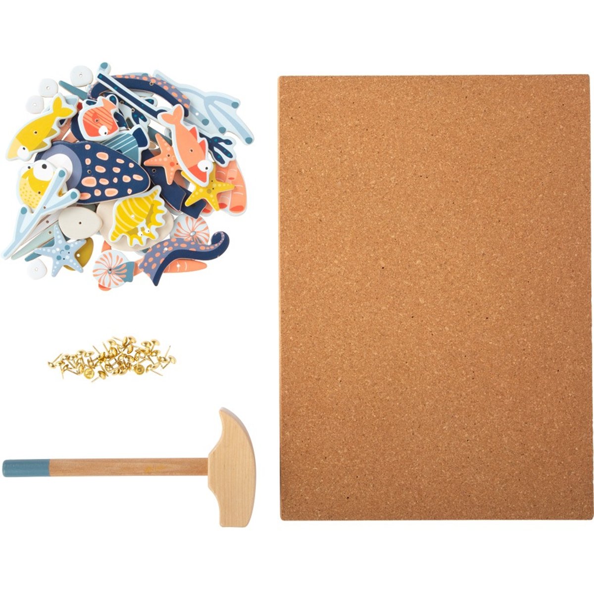 Jeu de clous La mer bleu, SMALL FOOT COMPANY