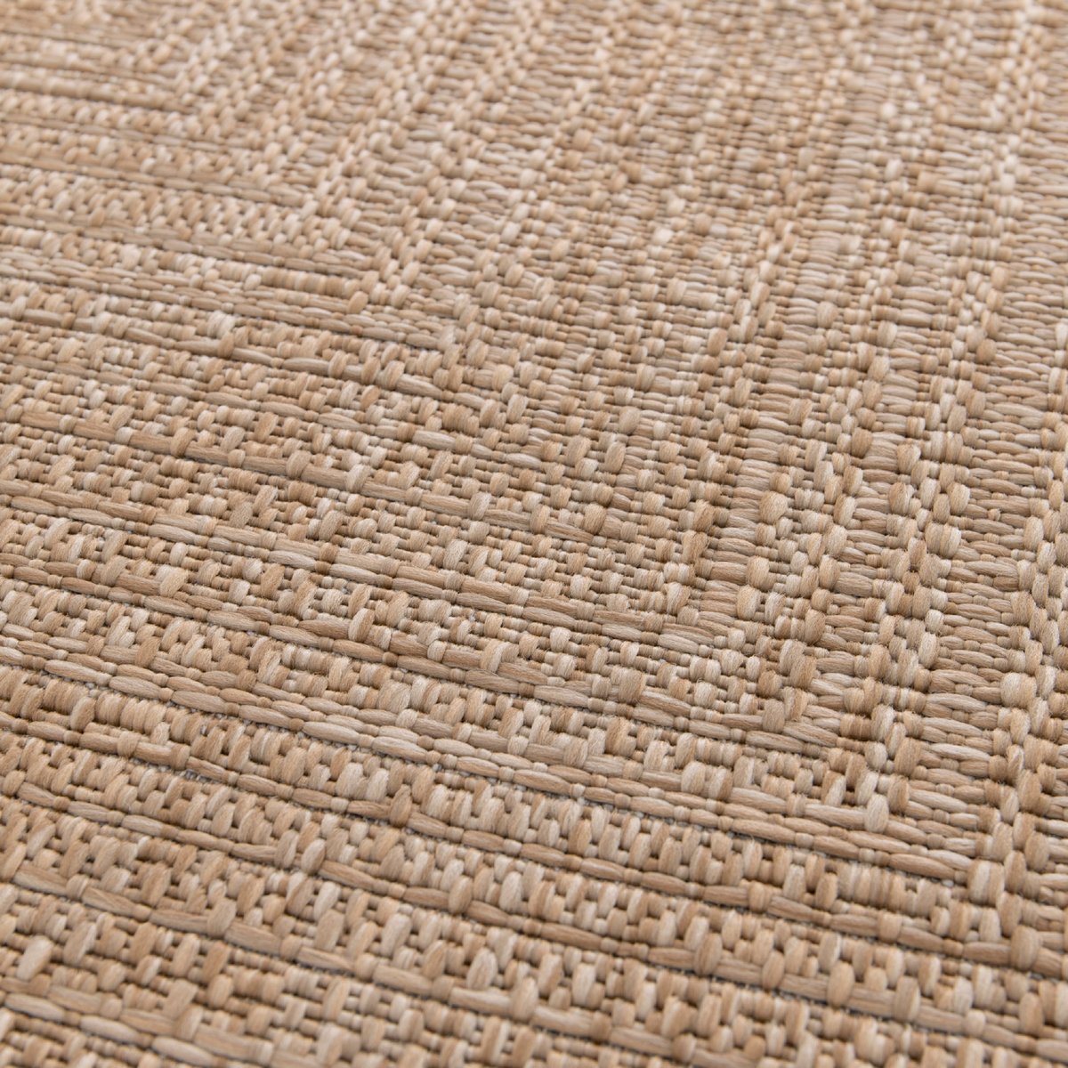 Tapis effet paille, FUJIN beige, INSPIRE