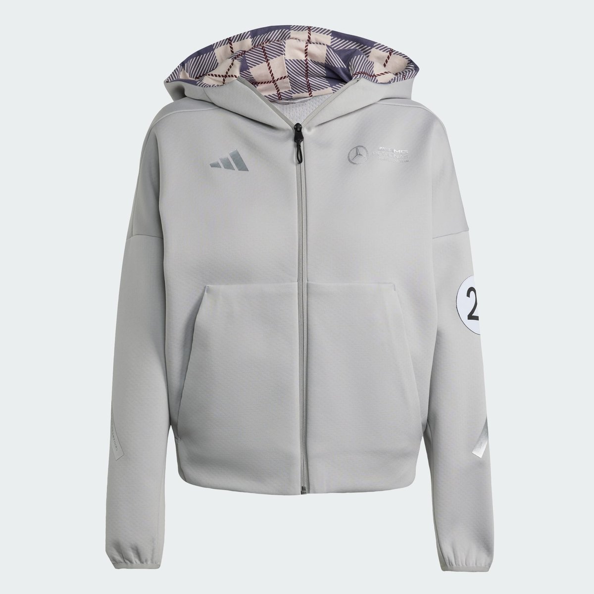 Sweat-Shirt Mercedes - Amg Petronas Formula One Team Silver Arrows Sweat-Shirt Mercedes - Amg Petronas Formula One Team Silver Arrows grey two, adidas Performance