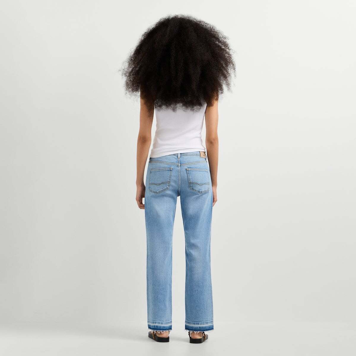 Arrow - Jean Coupe Regular, Taille Moyenne bleu clair vintage, PEPE JEANS