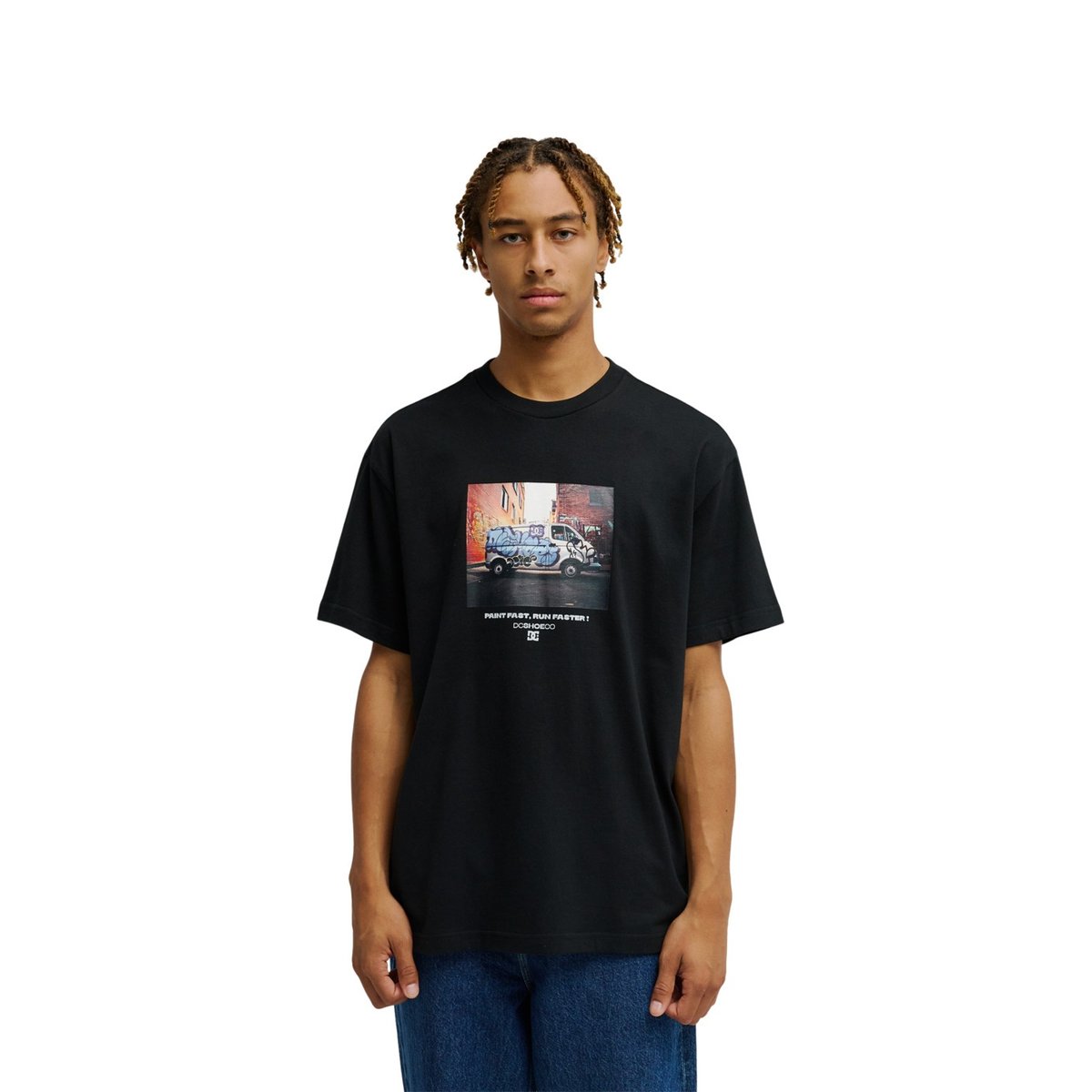T-Shirt manches courtes. noir black, DC SHOES