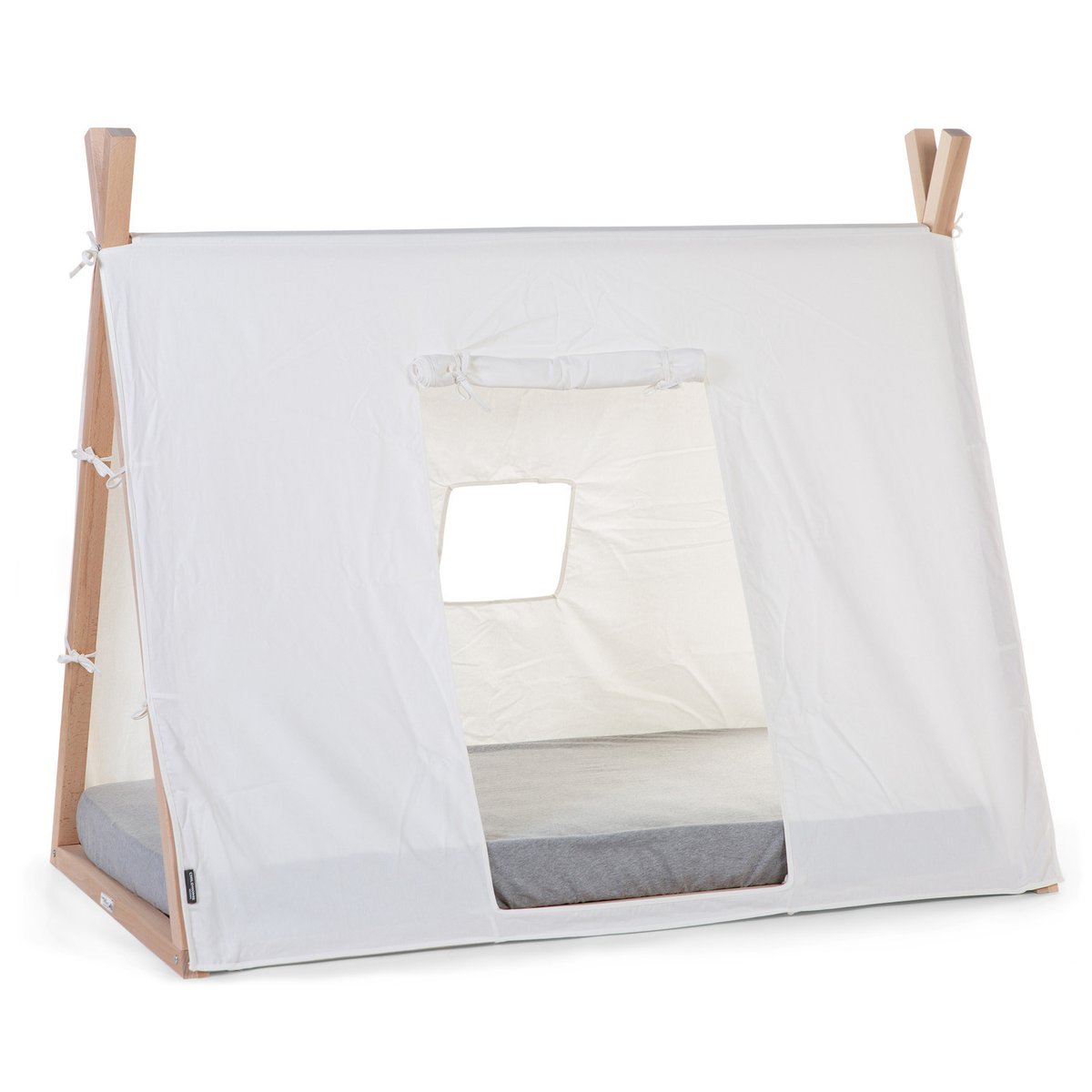 Toile pour lit tipi 70x140 cm blanc, CHILDHOME