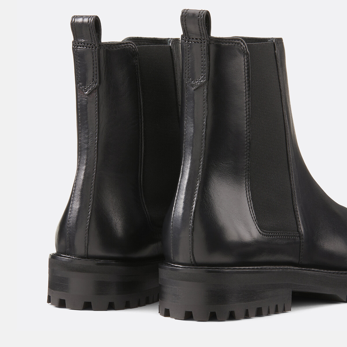 N°501 Ankle Boots in Smooth Leather black, RIVECOUR