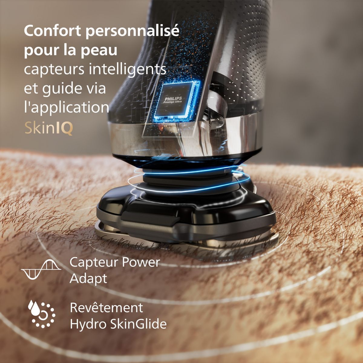 Rasoir électrique Serie 9000 X9000/30 noir, PHILIPS