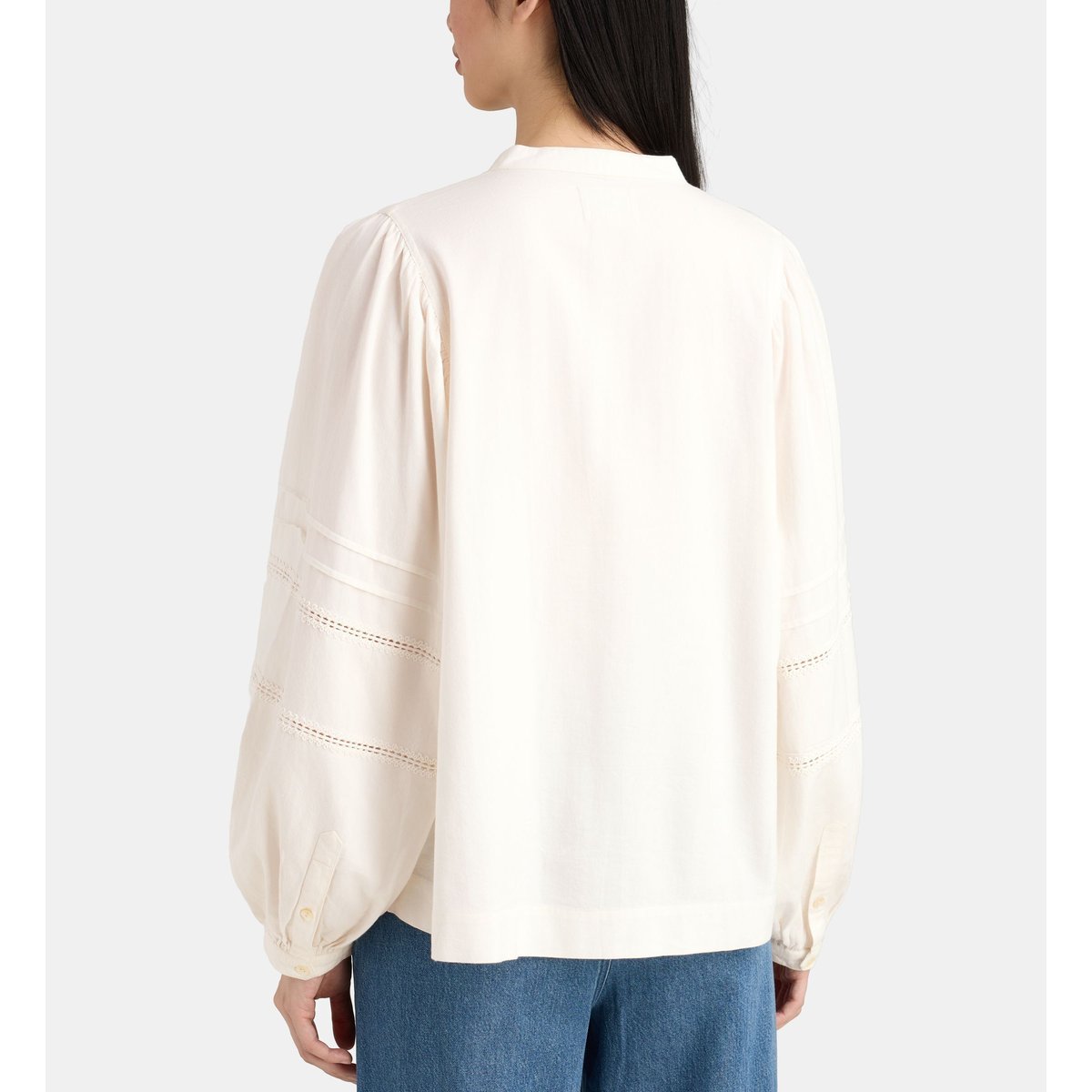 Blouse olvina broderies écru, JODHPUR