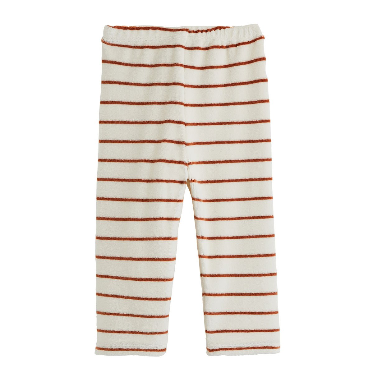Pyjama enfant 2 pièces en velours Moka marron, PETIT BEGUIN