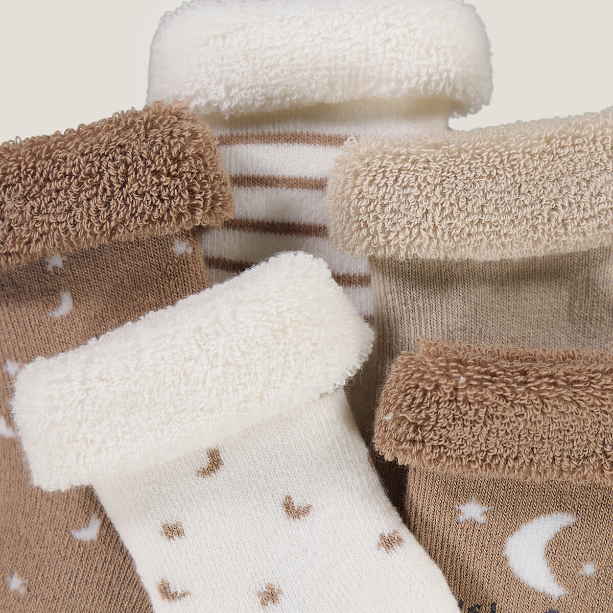 Lot de 5 paires de chaussettes assortis, LA REDOUTE COLLECTIONS