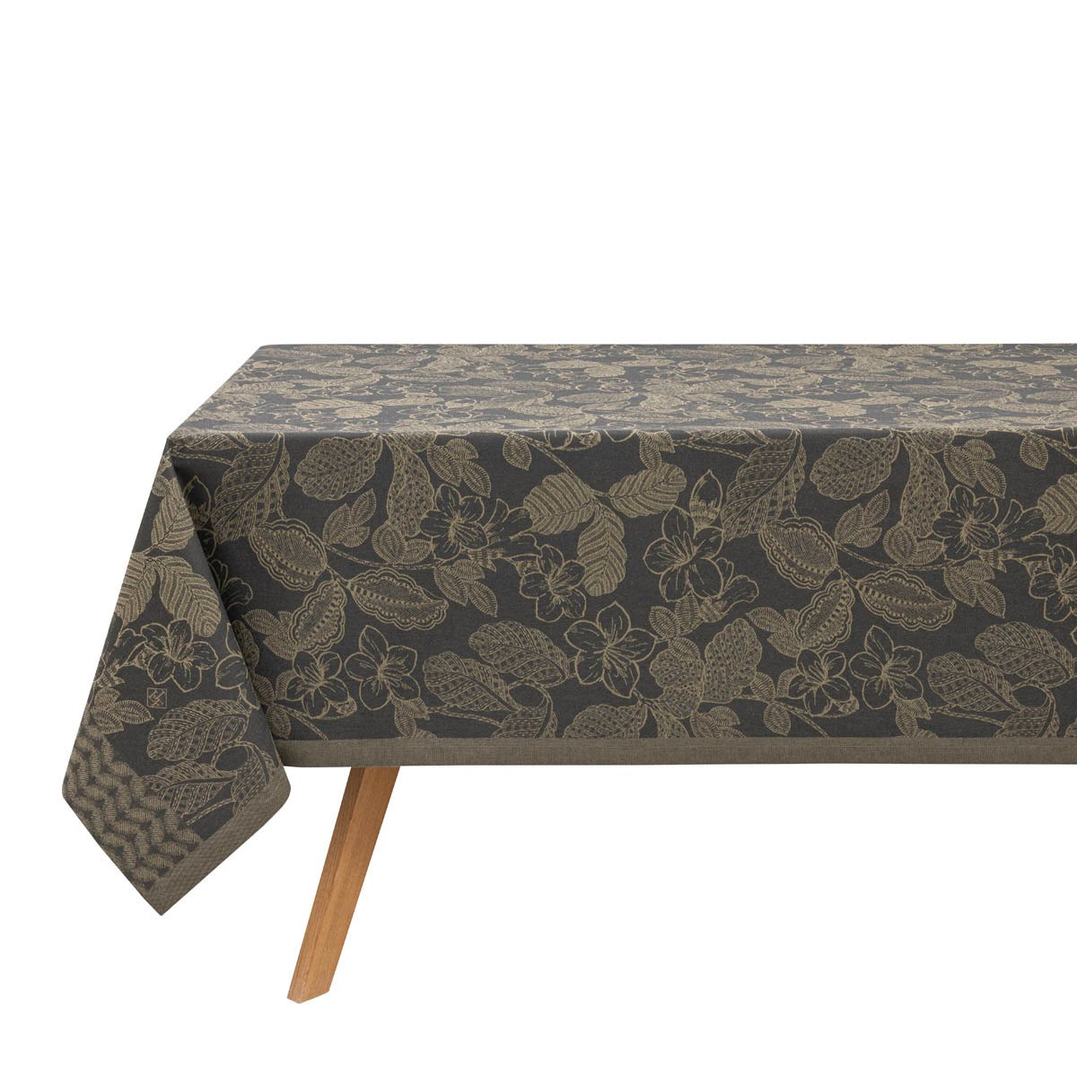 Nappe Sulawesi vert canopée, LE JACQUARD FRANCAIS
