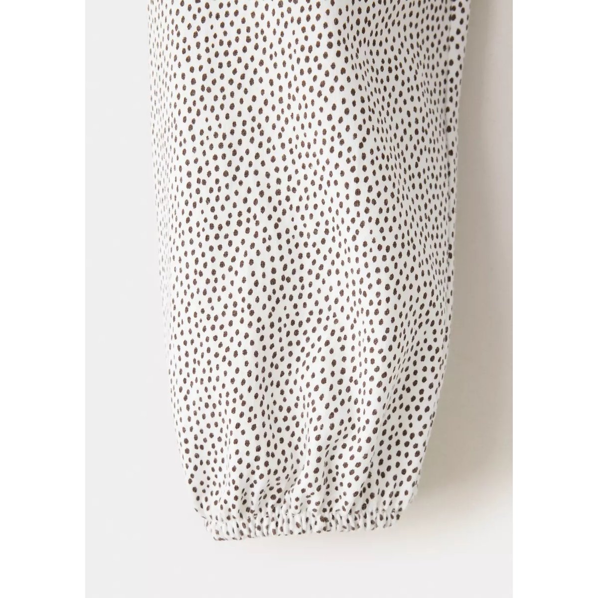 Blouse en coton imprimée blanc cassé, MANGO BABY