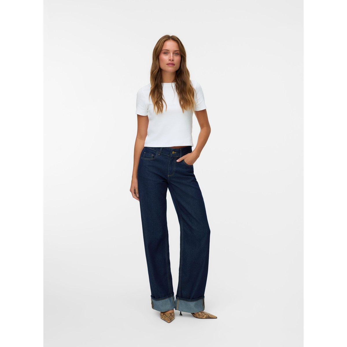Jean dark blue denim, VERO MODA