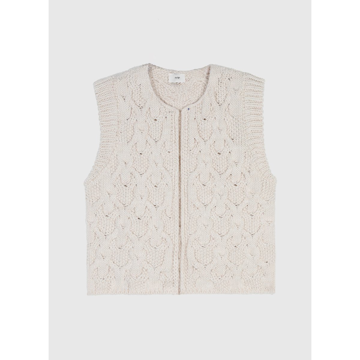 Cardigan Sans Manche LAJOIA ecru, AN'GE