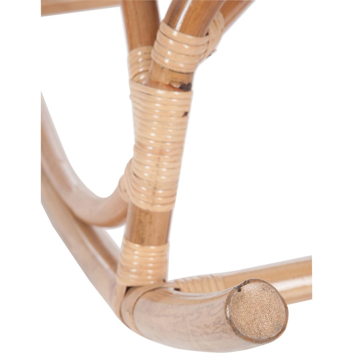 Fauteuil à bascule en rotin naturel, RECOLLECTION