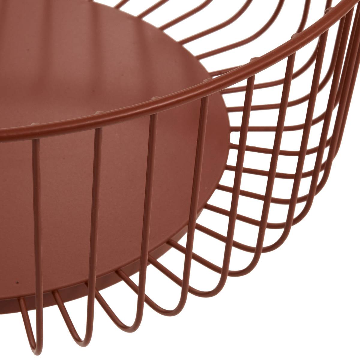 Corbeille à fruits COLOR EDITION marron, 5FIVE SIMPLY SMART