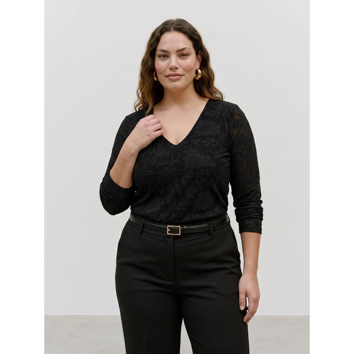 Top noire - black, VERO MODA