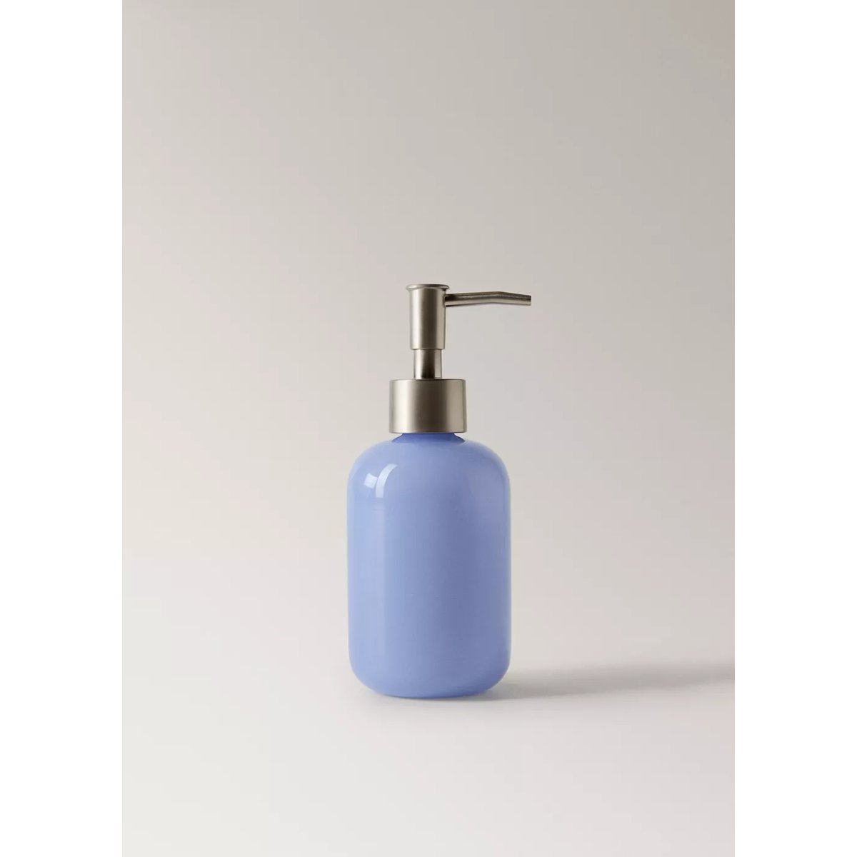 Distributeur de savon coloré en borosilicate bleu, MANGO HOME