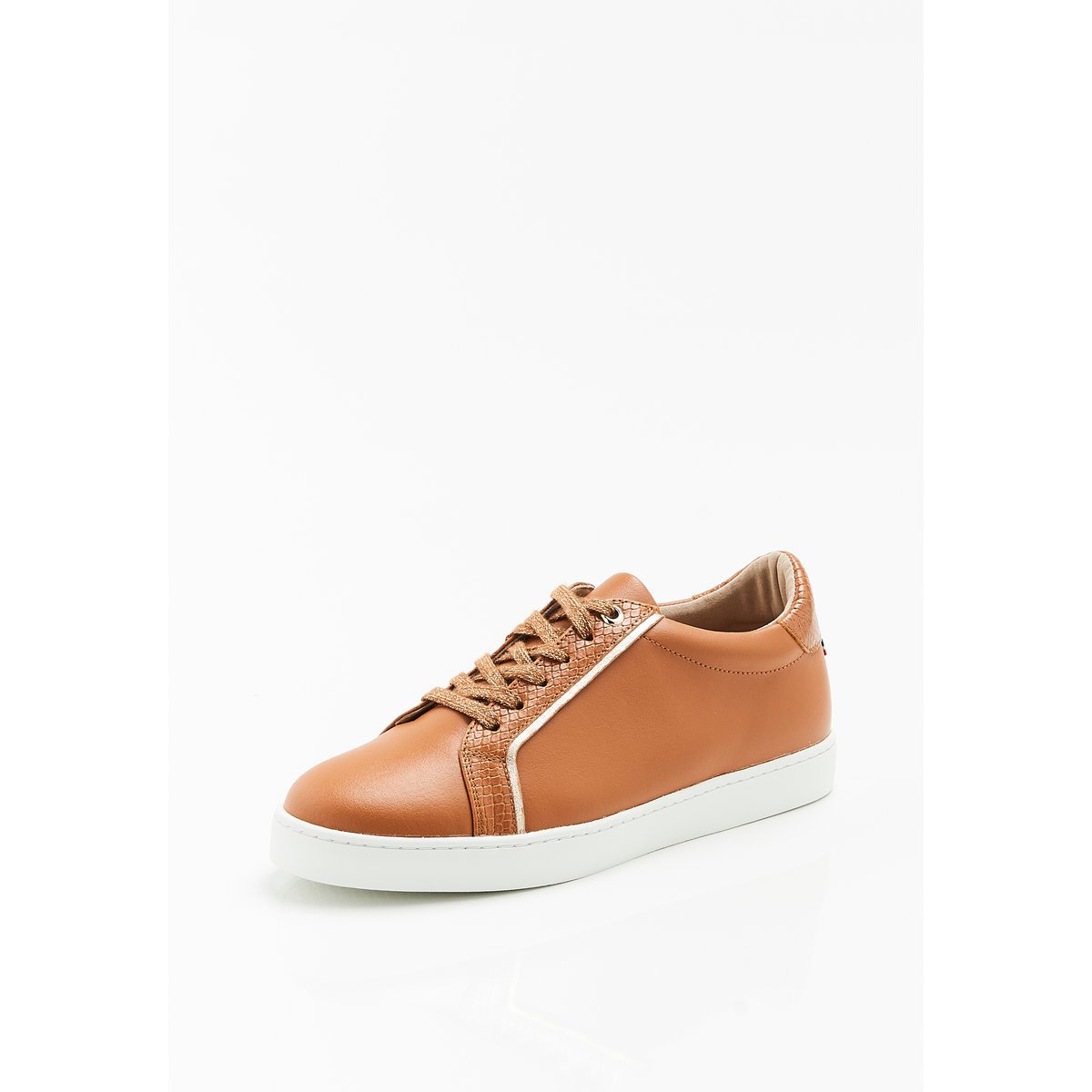 Tennis fabriquées en France marron camel, DAMART