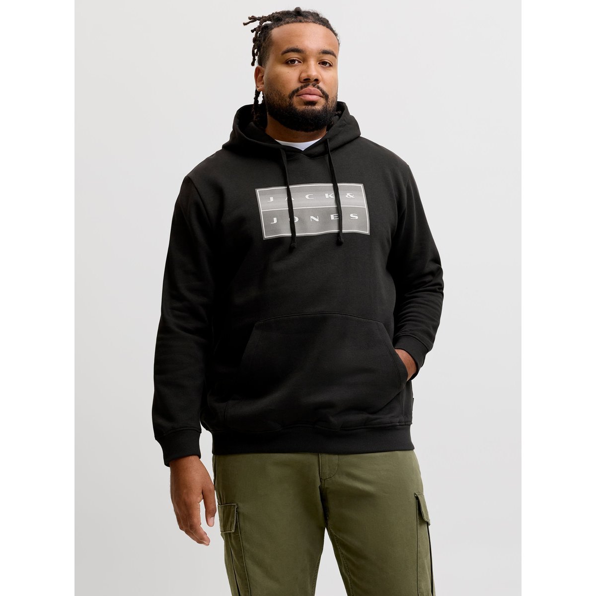 Sweat À Capuche noire - black, JACK & JONES