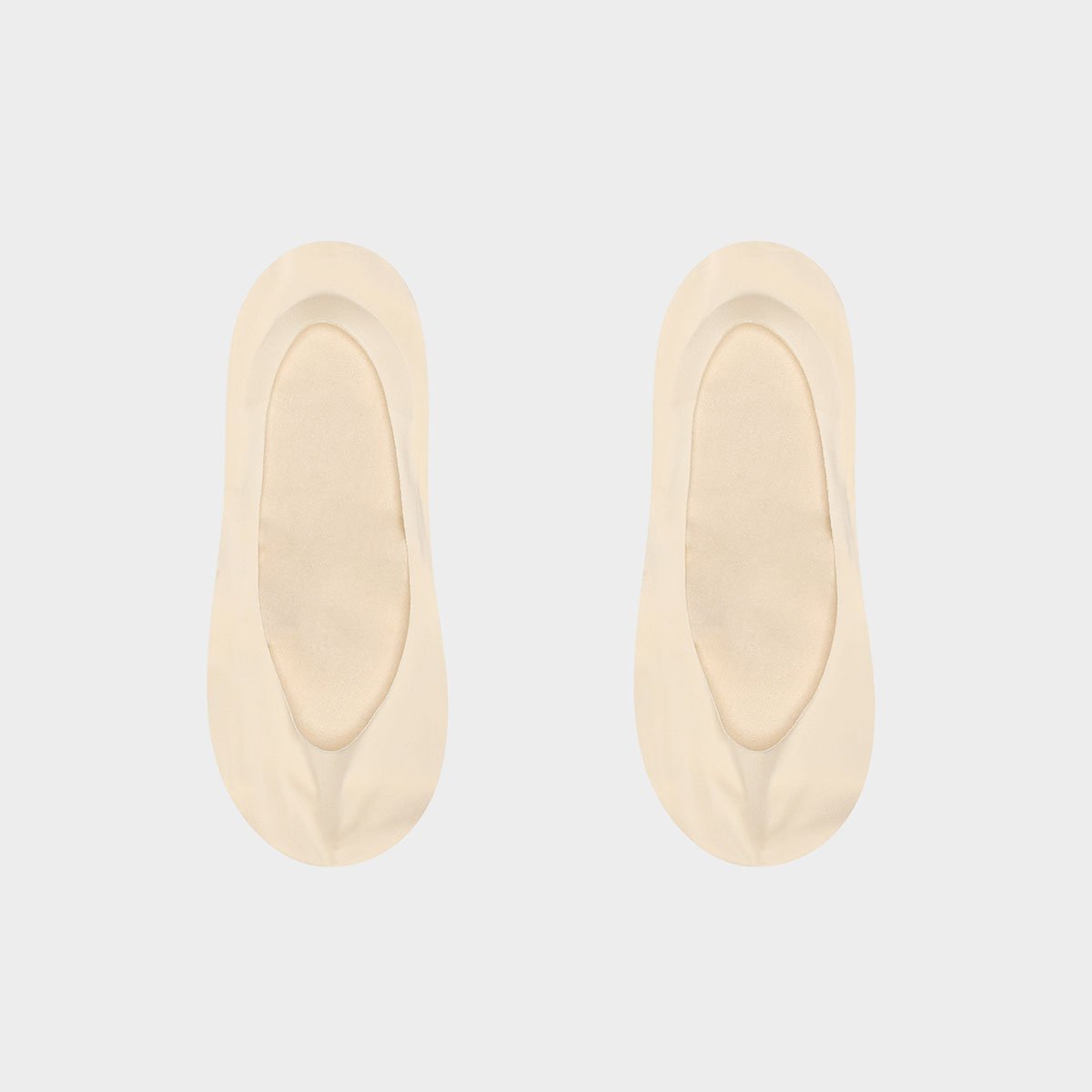 Protège-pieds INVISIFIT 80D beige clair, DIM