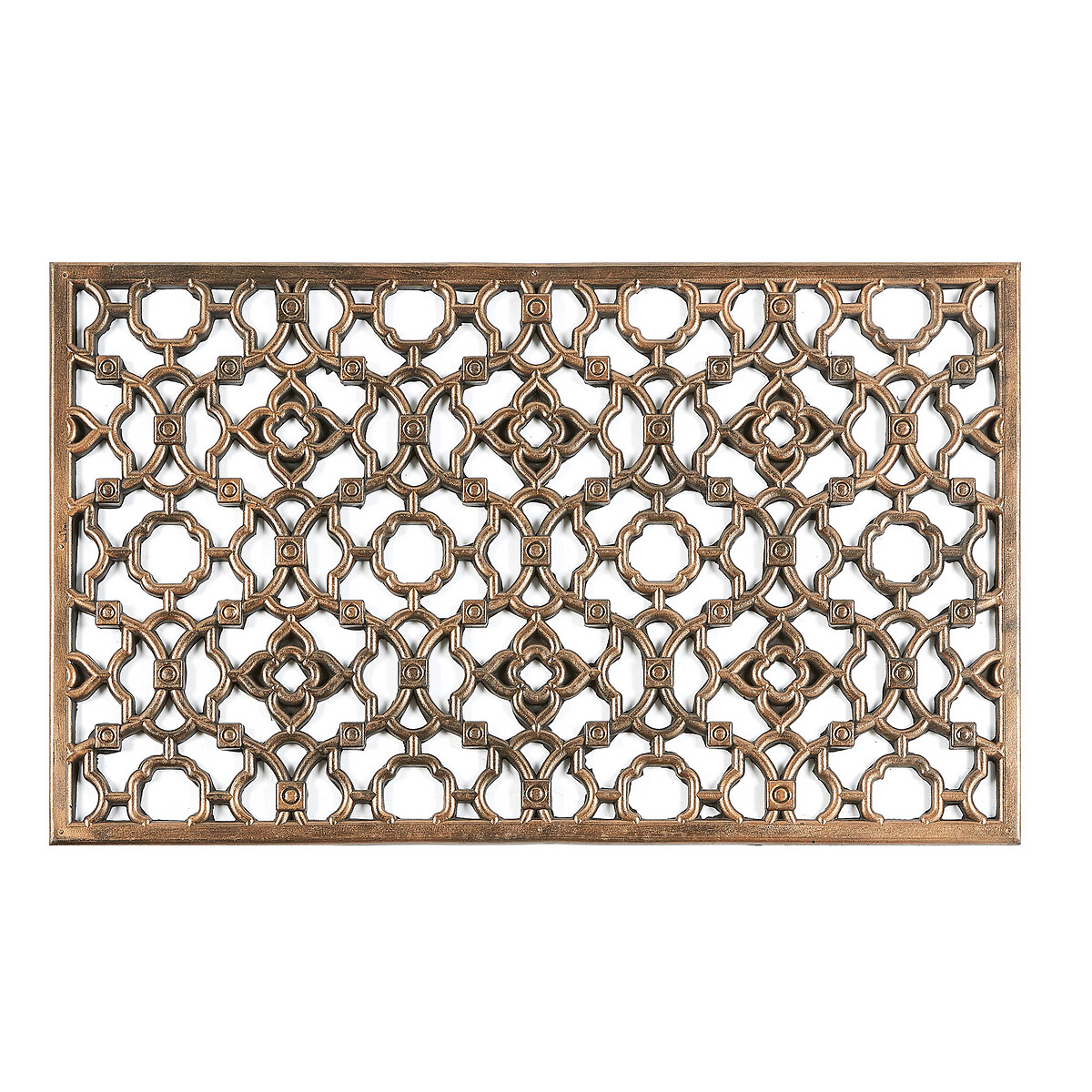 Patterned Boot Scraper Doormat gold-coloured, MY MAT COIR