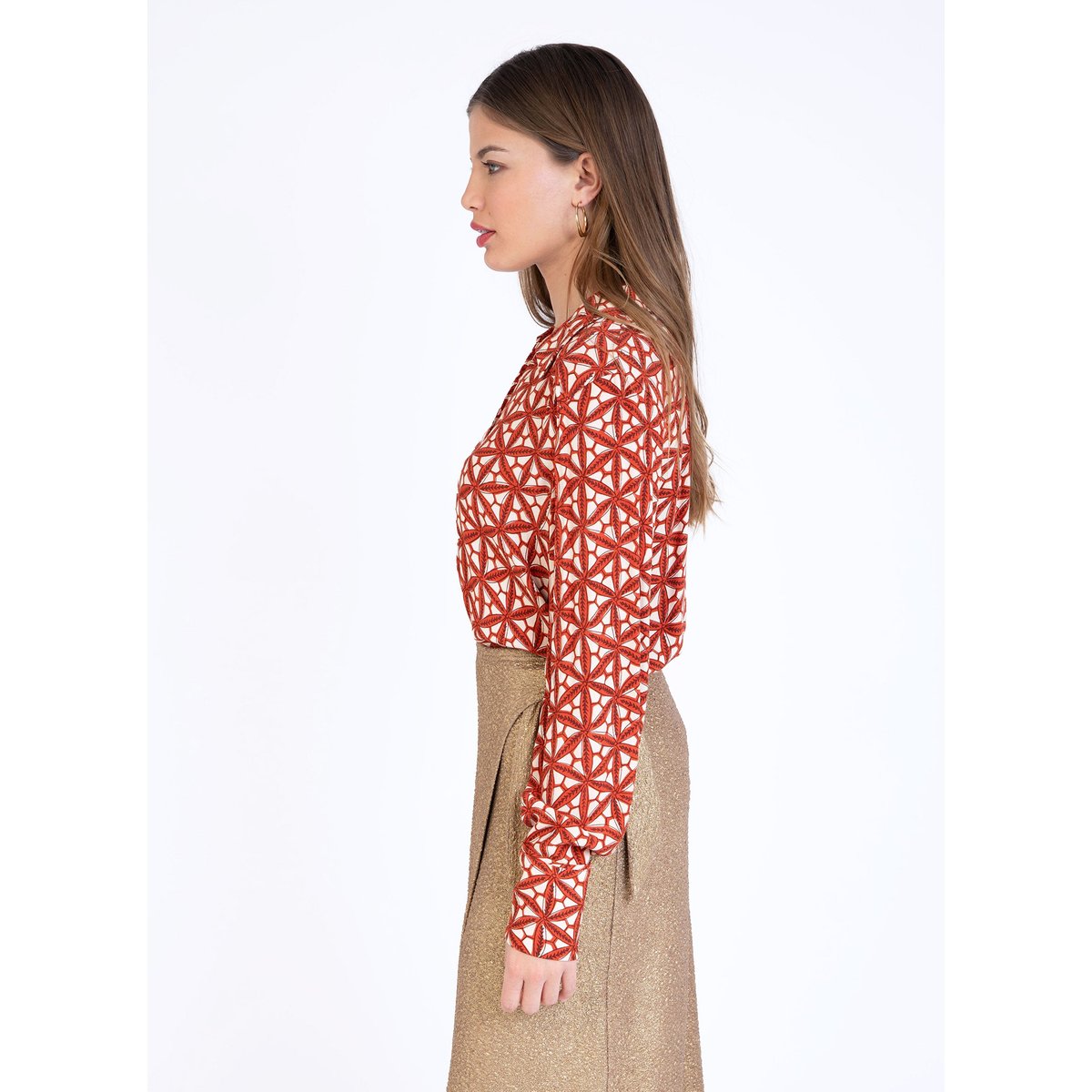 Blouse KATILOU badiane caramel, AN'GE