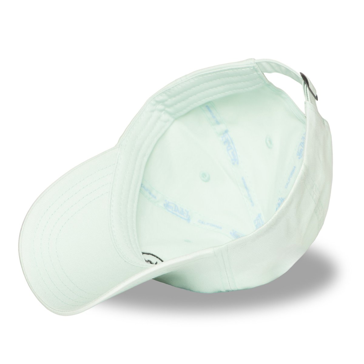 Casquette Dad Cap Log vert pâle/noir/bleu ciel, VON DUTCH
